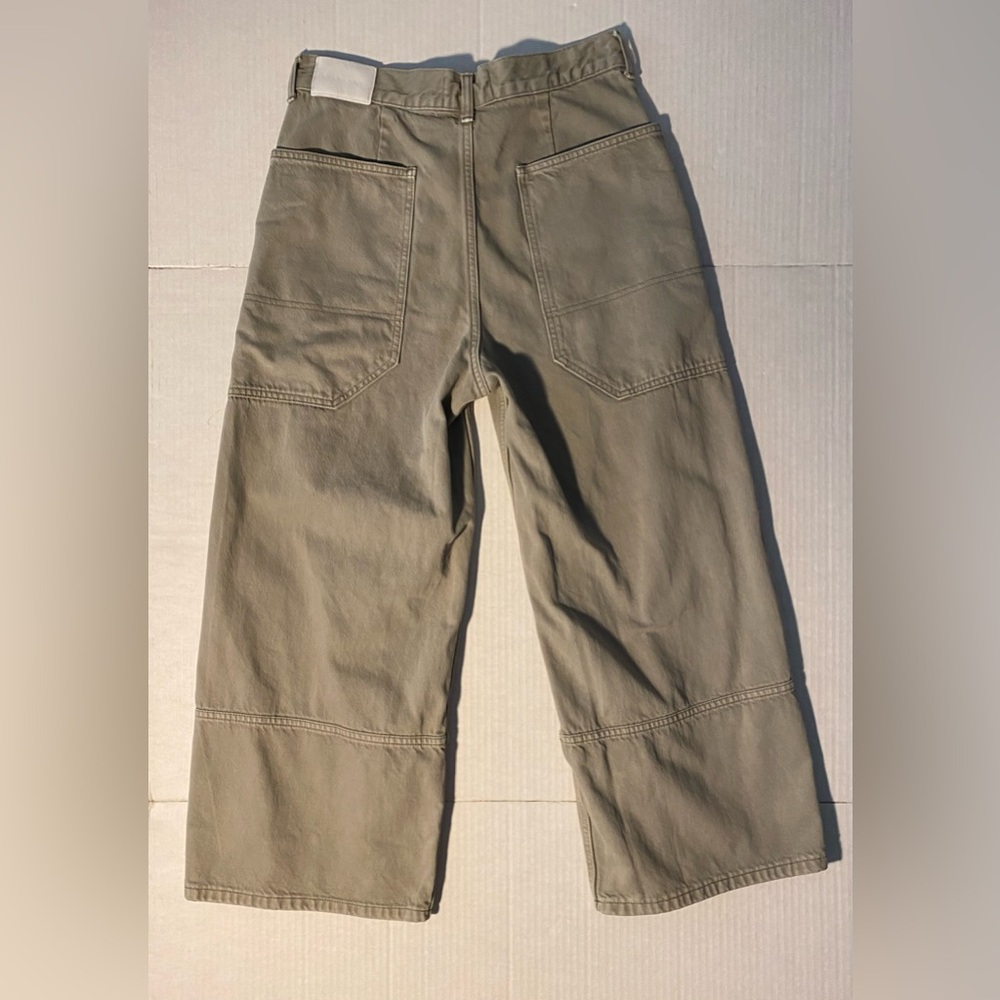 Everlane Gardner Jeans Moss Wide-Leg Pants Size 29 - Picture 12 of 16